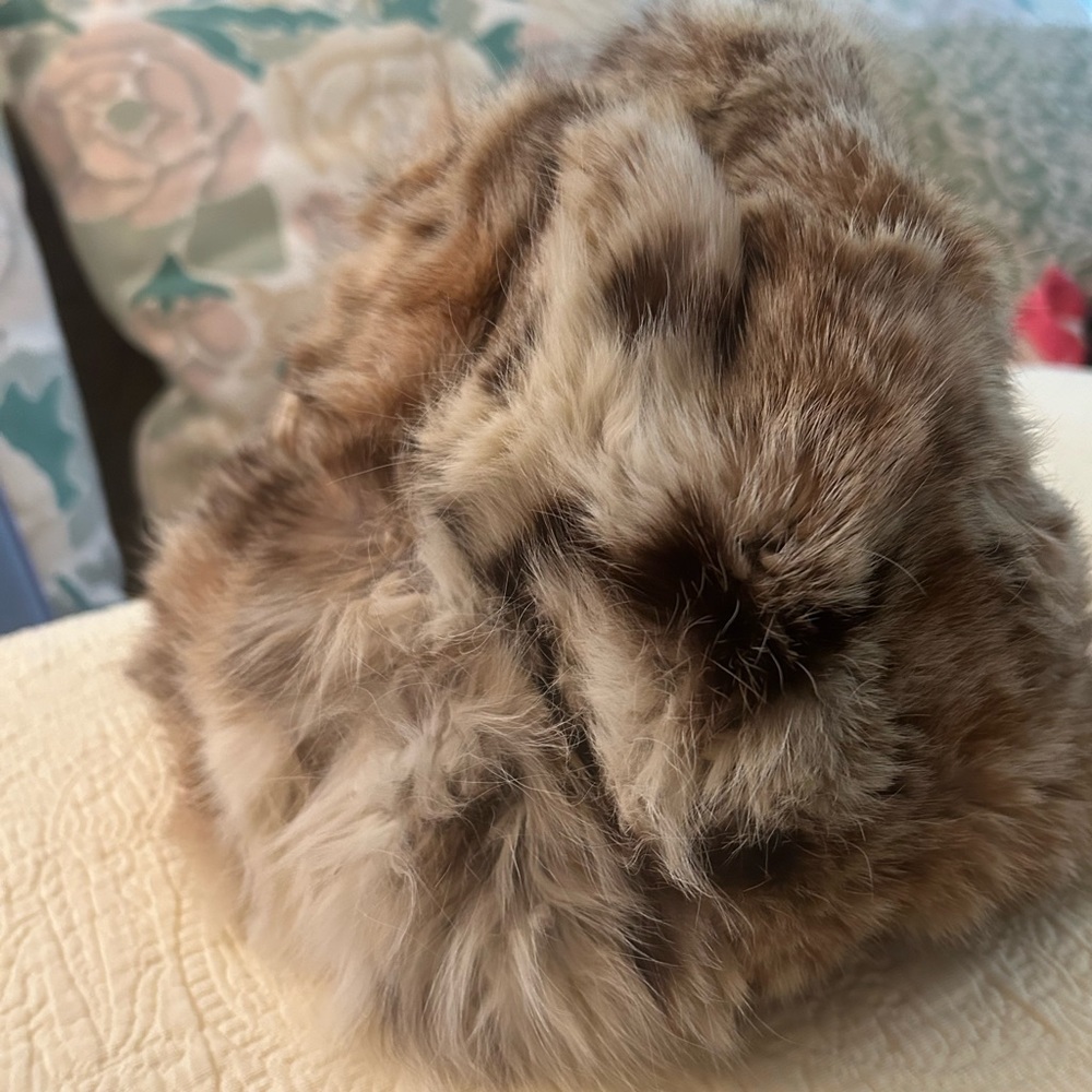 Vintage Rabbit fur hat